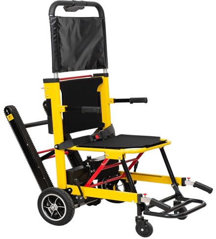 Elektrischer Treppenlift Stuhl,Zusammenklappbarer Treppensteiger,Manueller Treppensteiger Rollstuhl,Rollator,Für Ältere Patienten,Tragkraft 169 Kg A