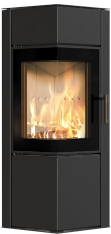 Freistehender Kamin ILDNORD ODYN/S/L 8kW Kaminofen Stahl, Holzofen BImSchV Stufe 2