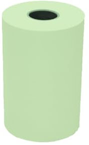 La Bobine Française – 50 Rouleaux TPE VERT 57x40x12 mm – Papier thermique 55 g/m² – Sans BPA – Impression haute qualité – Pour TPE carte bancaire – Rouleau CB couleur compatible imprimante thermique