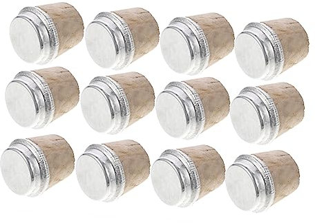 Abaodam 12Stücke Holz Stopfen Für Vakuumisolierflaschen Langlebiges Zubehör Für Wasserkocher Und Thermosflaschen Gesundheitlich Unbedenklichem