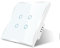 Naigebrol 4Gang Bianco elegante interruttore della luce intelligente wifi pannello touch in vetro temperato, controllo vocale compatibile con Alexa e Google, telecomando e funzione di