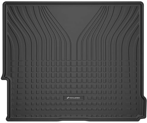 WALSER Premium Kofferraumwanne für Volvo XC60 II 03/2017-Heute, 100% passgenaue Kofferraum Schutzmatte - Made in EU, robuste Antirutschmatte Auto, Antirutschmatte Kofferraum