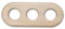 Fontini 31-803-00-2 – Cadre bois hêtre 3 éléments colonial naturel pack
