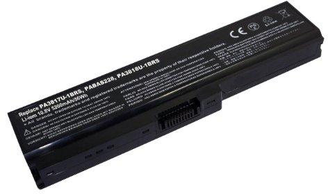PowerSmart® 5200mAh 10,80V Li-ion Akku für Toshiba Satellite L750, Satellite C670 Serien PA3817U-1BRS, PABAS227, PA3818U-1BRS, PABAS228