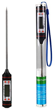 Wlgreatsp Thermomètre de climatisation, 1 x climatisation de voiture à sortie numérique, tableau d'inspection électronique, affichage de la température, thermomètre numérique.