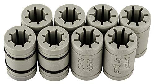 Set aus 4x igus Loslager Gleitlager RJ4JP-03-08 und 4x igus Festlager RJ4JP-01-08