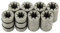 Set aus 4x igus Loslager Gleitlager RJ4JP-03-08 und 4x igus Festlager RJ4JP-01-08