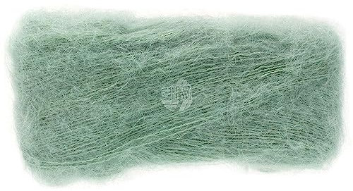 LANA GROSSA Setasuri | Feines Lace-Garn aus Suri-Alpakafasern mit Seide | Handstrickgarn aus 69% Alpaka (Suri) & 31% Seide | 25g Wolle zum Stricken & Häkeln | 212m Garn FB41