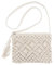MoYouno Sac à bandoulière en paille tissée pour femme, sac à bandoulière vintage fait à la main, sac à bandoulière bohème avec fermeture éclair, pour l'été, le shopping, les fêtes