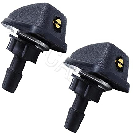 GFDSGRE Gicleur Lave Glace Buse de pulvérisation d'eau d'essuie-Glace de Lave-Glace de Voiture pour Peugeot RCZ 206 207 208 301 307 308 406 407 408 508 2008 3008 4008 5008 6008 Buses De Lave-Glace
