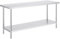 VEVOR Zubereitungstisch aus Edelstahl, robuster Metall-Arbeitstisch mit 3 einstellbaren Höhenstufen, gewerbliche Arbeitsstation für Küche, Garage, Restaurant, Hinterhof 610 x 1829 x 864 mm