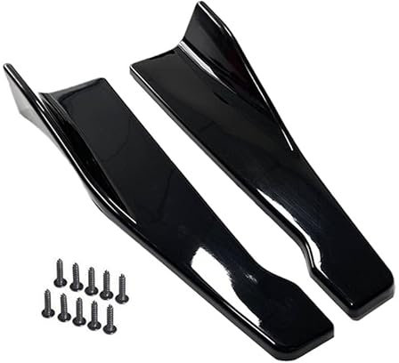 2PCS Auto ABS Seitenschweller, Für BMW 4 Series F32 F33 F36 G22 G23 G26 i4 GT M4 420i 420d 430i 430d M440i (48cm) Seitenschürze Extension Kratzfest Seitenrock Splitter Anti-Collision Diffusor Zubehör