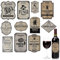 Potion Bottle Labels, Vintage Halloween Wine Bottle Labels, Apothecary Decals Wine Bottle Stickers, 12pcs Halloween Potion Bottles Stickers, Drink Stickers Housewarming Wine Bottle Labels