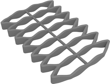 Roasting Grid, Oven Rack - Silicone Grill Insert for Slow Cooker, Drying Grid, Heat Resistant Air Fryer Grill