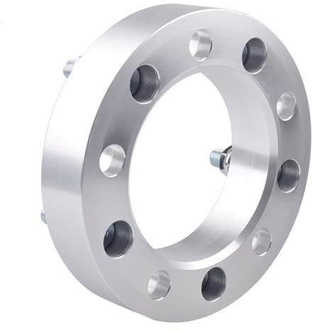 Spurverbreiterungen Gehmiedete Aluminium-Radabstandshalter 5x139,7 CB 108mm M12x1,25 Für Chevy Für Niva Für Tracker 1 Stück Auto Rad Distanzscheiben(Silver 35mm)