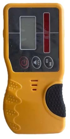 Aniyaa Receiver of Self-Leveling Rotary Level Ourdoor RRotating Level Detector with Heavy-Duty Clamp Red Light