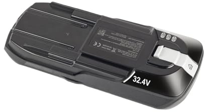 32.4v 2000mAh Batterie Li-ION pour L’aspirateur, Compatible avec Rowenta RH99, E-tek Ss-2230002599, Ss-2230002590, Ss-2230003384, Ss-2230002589,ZR0097U2, Ss-2230002951