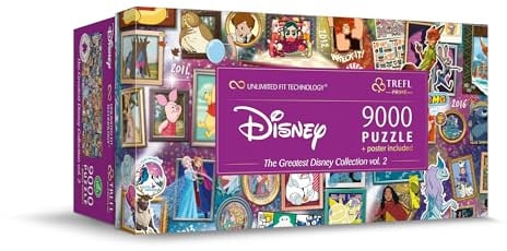 Trefl - Puzzle 9000 Teile, The Greatest Disney Collection 2, Prime UFT
