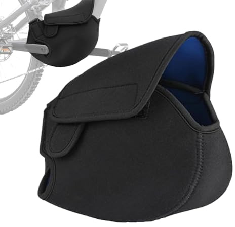E-Bike Motor Schutzhülle, Winddicht Wasserdicht E Bike Motorabdeckung Fahrradträger Transportschutz Fahrradanhänger Zubehör Für Transport Lagerung Zuhause Garage