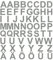 kleb-Drauf® | 58 Buchstaben, Höhe je 5 cm | Grau - matt | Autoaufkleber Autosticker Decal Aufkleber Sticker | Auto Car Motorrad Fahrrad Roller Bike | Deko Tuning Stickerbomb Styling Wrapping