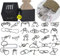 Chonor 28St. Mini Denkspiel Knobelspiel Set aus Metall, Metall-Knobelei IQ Spiele 3D Puzzle Geduldspiele Logikspiele Rätsel Brainteaser Intelligenz Pädagigisches Spielzeug für Kinder und Erwachsene