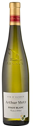 Arthur Metz - Vino bianco Alsace, Pinot Bianco, demi-sec (1 x 0,75 l)