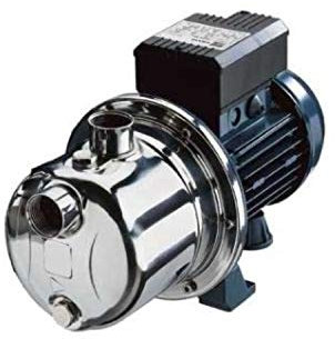 Ebara Elettropompa autoaspirante, serie JEX M/A 100, in acciaio inox, per pressurizzazione e approvvigionamento acqua domestica, 0,75 kW e 1CV, colore blu