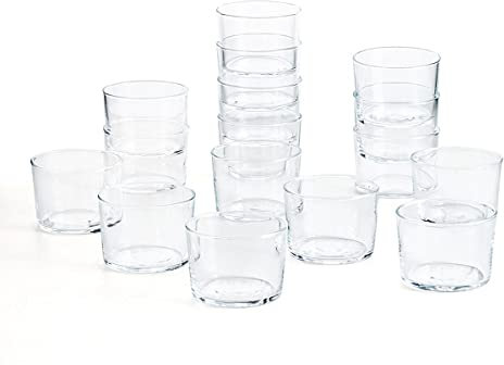 Luminarc Chiquito, Lot de 16 verres en verre Chiquito 23 cl