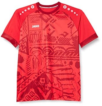JAKO Herren Trikot Tropicana (Kurzarm), Sportrot, XL