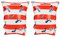 Swim Essentials Schwimmflugel, mit zwei Luftkammern und flache Innenseite, komfortabel, Rot Weiß