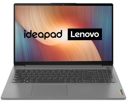 Lenovo Ideapad 3 Laptop 39,6 cm (15,6 Zoll, 1920x1080, FHD, WideView, entspiegelt) Slim Notebook (AMD Ryzen 3 5300U, 8GB RAM, 256GB SSD, AMD Radeon Grafik, Windows 11 Home) grau