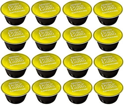 Compatible with Dolce Gusto Machies Cappuccino Coffee Pods ONLY, Choose From 25, 50, 75 & 100 Capsules Customize - Sold Loose (NO MILK PODS)