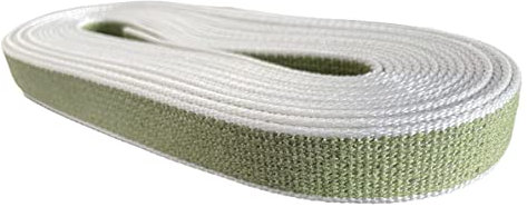 Cintino in cotone Robusto 22 mm per Tapparella Colori assortiti per finestre e portafinestra d'arredo (7,5 Metri per Portafinestra, Verde)