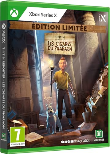Tim und Struppi Reporter Die Zigarren des Pharaos Xbox Series X- und Xbox One-Spiel Limited Edition