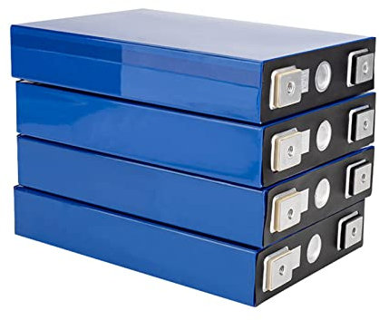 TGHY 100ah 3.2v Lifepo4 Batteria Litio Ferro fosfato Batteria di Ricambio Ricaricabile Fai da Te 12v 48v, per Sistema di accumulo Solare Domestico, Fuori griglia, Golf Cart 4 Pezzi,100ah