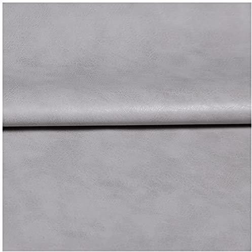 Gestepptes Leder Graue Kunstledergewebe 0,8 Mm Dicke wasserdichte Stoff Für Sofas, Ledersitze, Handgefertigte DIY-kunsthandwerk