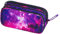 Baagl Federmäppchen für Mädchen, Schule Mäppchen, Federmappe mit 3 Fächer, Federtasche für Teenager, Kinder Etui (Galaxy)