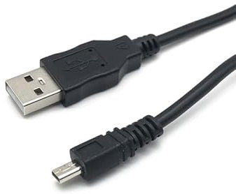 T-ProTek Kamera USB Kabel Datenkabel Ladekabel kompatibel für CASIO Exilim EX-S9, EX-H5, EX-N1 s