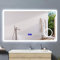 Acezanble LED Badezimmerspiegel 140x80cm,LED Spiegel mit Bluetooth Touch Beschlagfrei 3-Fach Schminkspiegel,Badspiegel 3 Lichtfarbe Dimmbar mit Memory,Energiesparend Wandspiegel Lichtspiegel