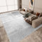 Vamcheer Teppich Wohnzimmer Moderner Anti-Rutsch - Teppiche Esszimmer Kurzflor 200x300, Teppich Waschbar,Kuschelteppich mit Streifen,Teppiche Groß für Arbeitszimmer,Büro,Super Weich,Wollweiß