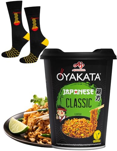 soxo Funny Gifts For Him Instant Soup - Oyakata Mens Socks 6.5-10.5 | birthday surprise, crew length, cotton fabric, boys fashion