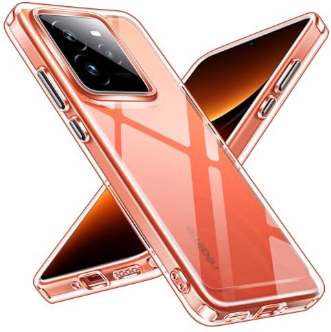 iVoler Anti Ingiallimento Chiaro Cover per Realme GT 7 Pro, [Antiurto di Grado Militare] Trasparente Sottile Anti Graffio Custodia Case con Paraurti Assorbimento degli urti