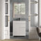 EL BAÑO MODERNO Juego Muebles de Baño con Lavabo y Espejo. Mueble Baño con Lavabo. Lavabo con Mueble Compacto Preinstalado de Fábrica. Mueble Lavabo de Porcelana. Muebles de Baño Lavabo (Blanco, 60cm)