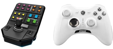 Logitech G Saitek Farm & MSI FORCE GC30 V2 WHITE Kabelloser