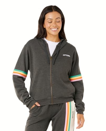 Rip Curl Damen Surf Revival Zip-up Hooded Fleece Sweatshirt Kapuzenpullover