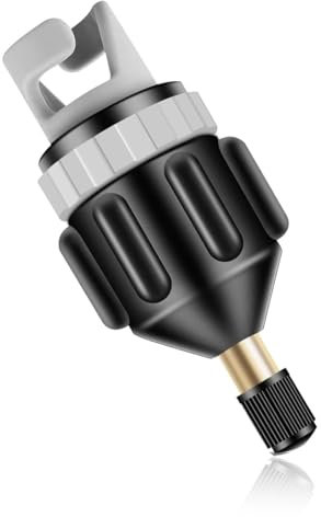 XUZOPIM Gonfleur Electrique Paddle Adaptateur,Kayak Gonflage Pompe De Embout Valve Accessoire,Sup Compresseur Électrique Bateau Gonflable Air Accessoires,Canoës D'Air Pump Inflatable Adapter Matelas