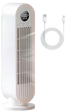 Liketonline Cooling Ace,Funfany Cooling Ace,Kabellos aufladbare Klimaanlage,3 Geschwindigkeiten Mobiles Klimageräte,90°-Oszillation,Tragbare Klimaanlage Kühlventilator Leise,Für Schlafzimmer Büro