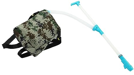 Bonbela Kit D'applicateur D'épandeur D'engrais Pulvérisateur de Pulvérisateur avec Bandoulière Réglable de Grande capacité Tissue Oxford pour Le Jardin Végétal de Maïs