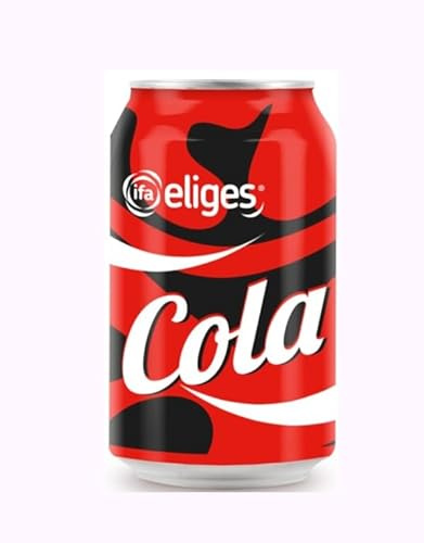 Cola Erfrischungsgetränk, 33cl Dosen, 6er Pack, Kohlensäurehaltiges Getränk