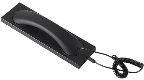 Mobile Phone Receiver | Wired Type C Plug for Fixed Phone - with Microphone and Broadband Speaker for Retro | for Home, Office, School, Room